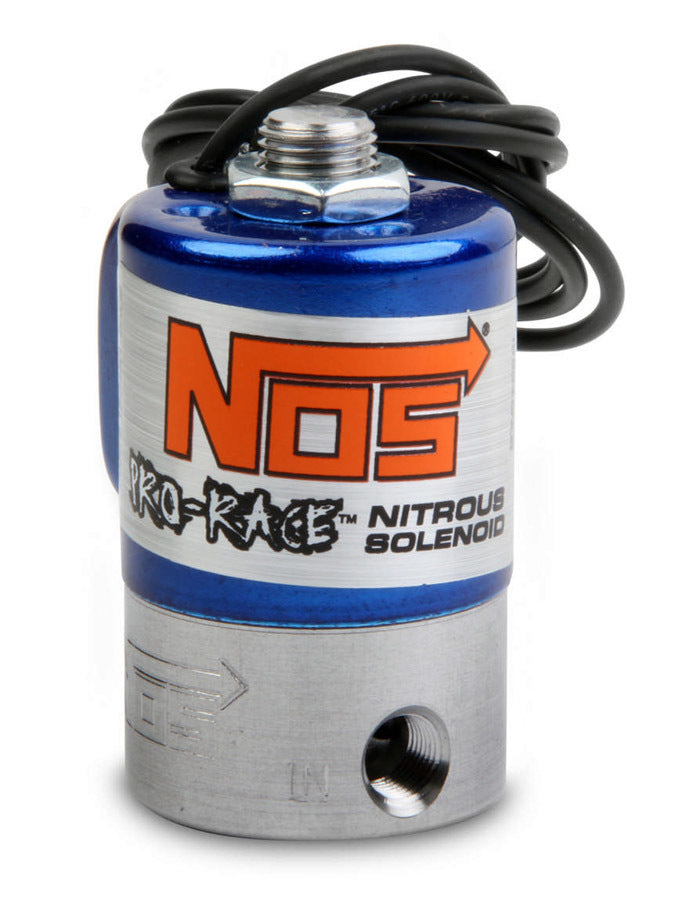Nitrous Oxide Systems 18048RNOS Hi-Flo Pro Race Nitrous Solenoid with 1/4 Inch NPT Inlet and 1/8 Inch NPT Outlet