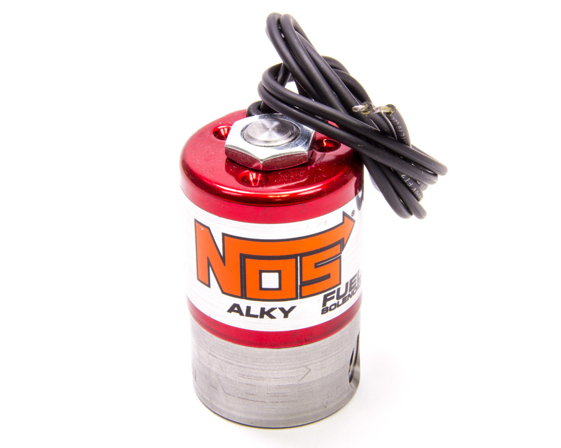 NITROUS OXIDE SYSTEMS 18060NOS Alky Nitrous Oxide Solenoid with 1/4 Inch NPT Inlet and Outlet, Stainless Steel
