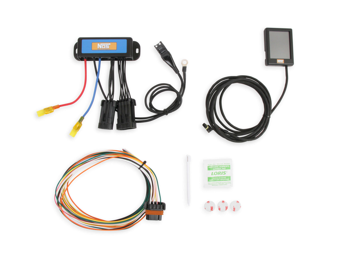 Nitrous Oxide Systems 25974NOS 2-Stage Mini Progressive Nitrous Controller with LCD Touch Display