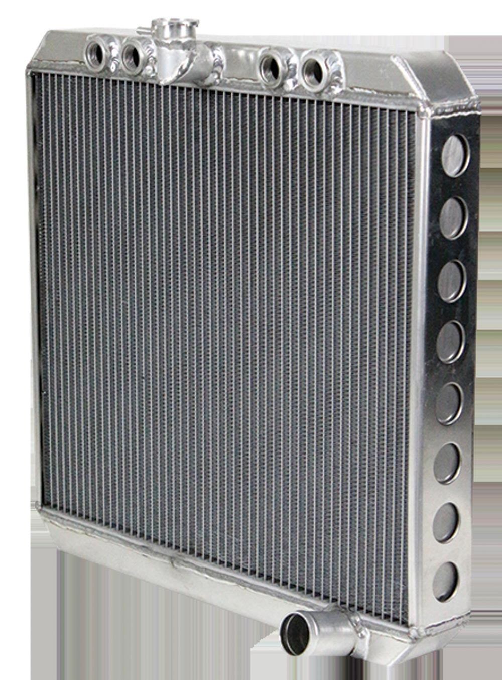 Northern Radiator 204114 Aluminum Sprint Car Radiator 19.875 x 19.75 inches with Filler Neck and Passenger Side Outlet