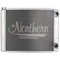 Northern Radiator NRA204119 Aluminum Radiator for GM Vehicles, 25.375 x 19.625 Inches, Natural Finish