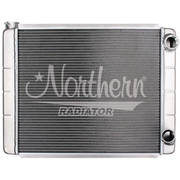 Northern Radiator NRA204119 Aluminum Radiator for GM Vehicles, 25.375 x 19.625 Inches, Natural Finish