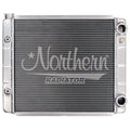 Northern Radiator 204127 Race Pro Dual Pass Radiator for GM LS-Series Engines, 23.875 x 19.625 Inches Aluminum Finish