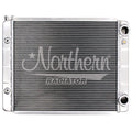 Northern Radiator 204128 Race Pro Dual Pass Radiator for GM LS-Series Engines, 25.375 x 19.625 Inches, Aluminum Natural Finish