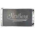 Northern Radiator GM Radiator Dual Pass 35 Inch Width 19.625 Inch Height Aluminum Natural