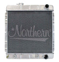 Northern Radiator 205030 Aluminum Radiator for Ford Mustang 1964-66 with Passenger Side Inlet and Outlet, Automatic Transmission
