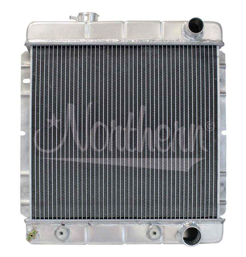 Northern Radiator 205030 Aluminum Radiator for Ford Mustang 1964-66 with Passenger Side Inlet and Outlet, Automatic Transmission