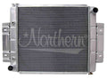 Northern Radiator 205053 Aluminum Radiator for Jeep CJ 1973-1985 with Passenger Side Inlet and Driver Side Outlet