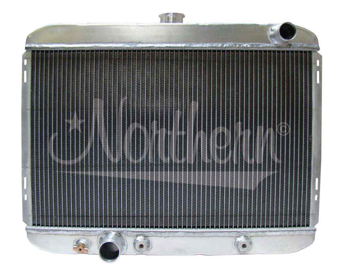 Northern Radiator 205132 Aluminum Radiator for Ford Mustang 1967-1969 with Passenger Side Inlet and Driver Side Outlet