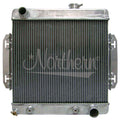 Northern Radiator 205156 Aluminum Radiator for Hot Rods 20.25 x 19.75 Inches