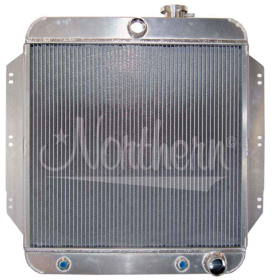Northern Radiator 205186 Aluminum Radiator for 1955-1959 Chevy with Center Inlet and Passenger Side Outlet