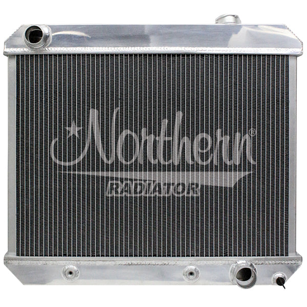 Northern Radiator 205231 Aluminum Radiator for GM Fullsize SUVs and Trucks, 1963-66, 24.875 x 21.625 Inches