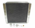 Northern Radiator 209600B Custom Aluminum Radiator Kit 21.375 x 19.5 Inches Weld-On Side Inlet and Outlet Natural Finish