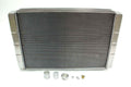 Northern Radiator 209603B Custom Aluminum Radiator Kit 30.625 x 19.625 Inches Weld-On Side Inlet and Outlet Natural Finish