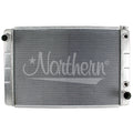Northern Radiator NRA209615 Race Pro Radiator 31 x 19 Inches Aluminum Single Pass with Driver Side Inlet and Passenger Side Outlet for GM Vehicles