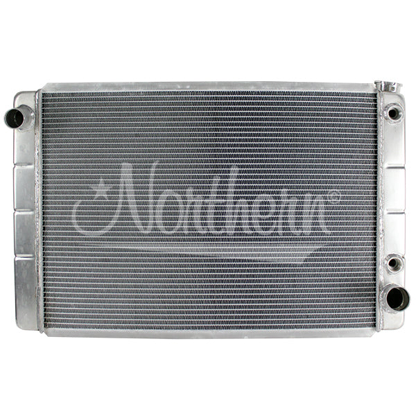 Northern Radiator NRA209615 Race Pro Radiator 31 x 19 Inches Aluminum Single Pass with Driver Side Inlet and Passenger Side Outlet for GM Vehicles