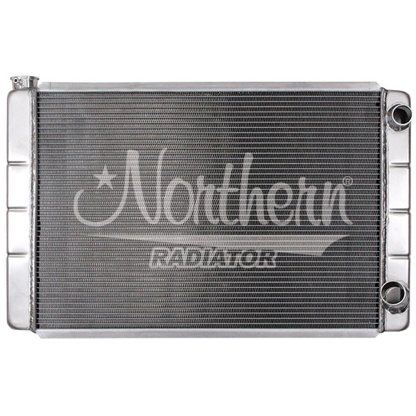 Northern Radiator NRA209626 Aluminum Radiator Race Pro 31 x 19 Double Pass Passenger Side Inlet and Outlet