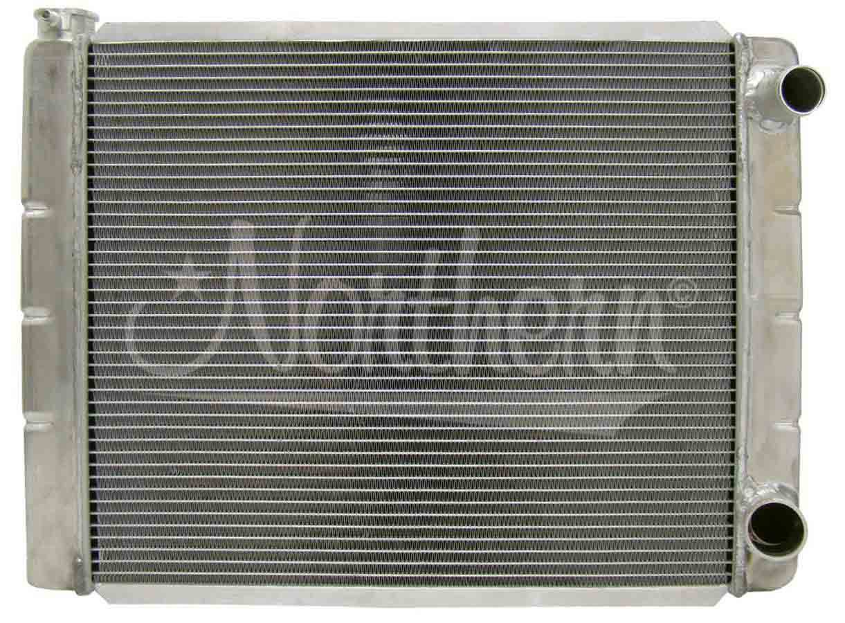 Northern Radiator 209635 Race Pro Aluminum Radiator 25.25 x 19.625 Inches, Passenger Side Inlet and Outlet, Natural Finish
