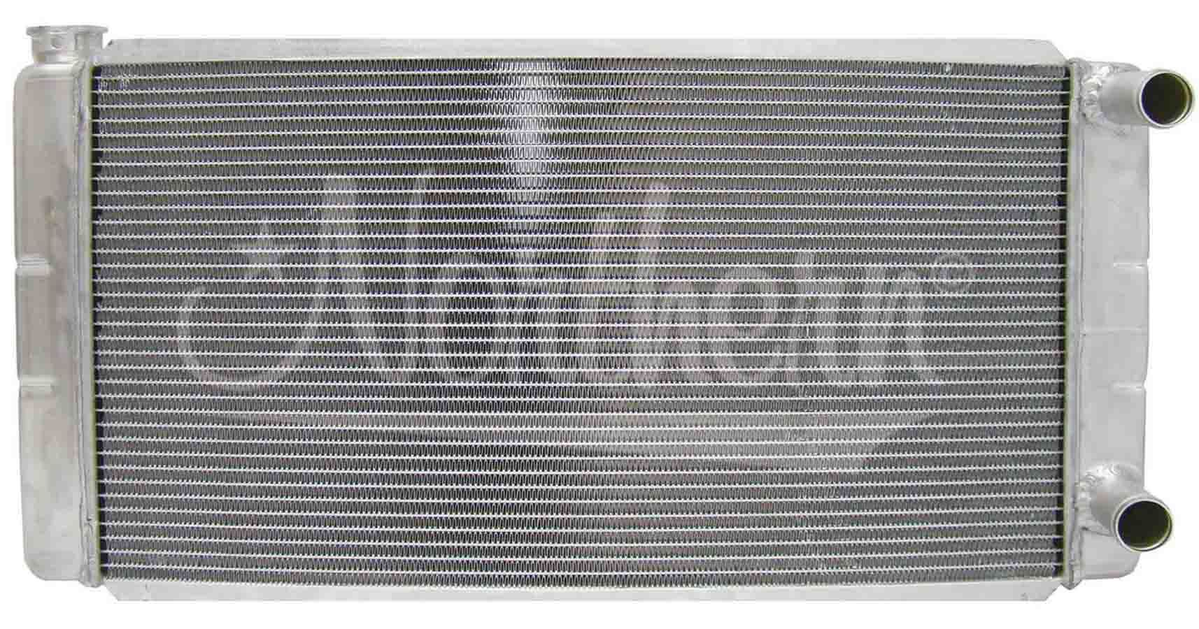 Northern Radiator 209651 Aluminum Race Pro Radiator 30.625 x 16.5 Inches Dual Pass Passenger Side Inlet and Outlet