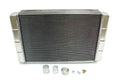 Northern Radiator 209657B Custom Aluminum Radiator Kit 26 Inch Width x 16 Inch Height with Weld-On Side Inlet and Outlet