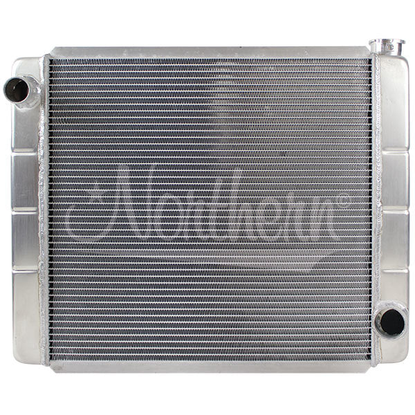 Northern Radiator 209679 Race Pro Aluminum Radiator, 23.625 Inch Wide, 19.5 Inch Height, 3.125 Inch Depth, Driver Side Inlet, Passenger Side Outlet