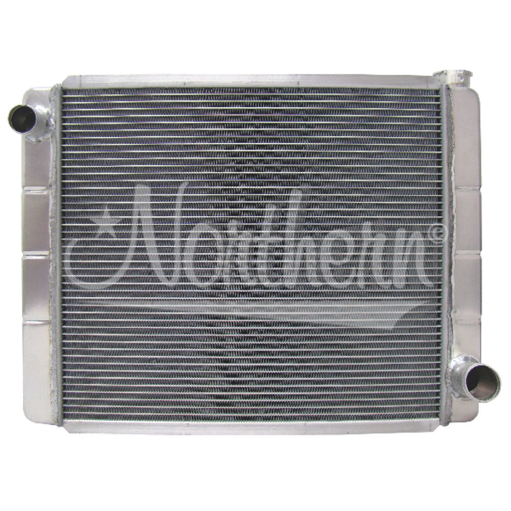 Northern Radiator 209690 Race Pro Chevrolet and GM Triple Pass Radiator, 25.25 x 19.5 Inches, Aluminum Finish