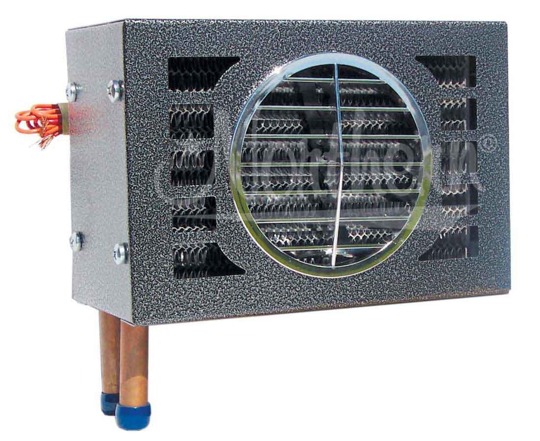 Northern Radiator AH468 20,000 BTU Auxiliary Heater with Horizontal and Vertical Mount Options, 12V Dual-Speed Fan, Includes Installation Kit and Switch