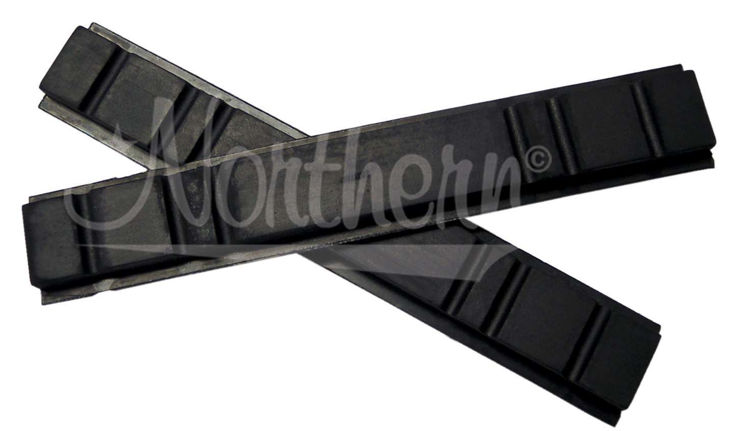 Northern Radiator Z16516 GM Radiator Mount Pad Pair 6 1/2 Inch x 1 Inch x 3/8 Inch Rubber Insulators