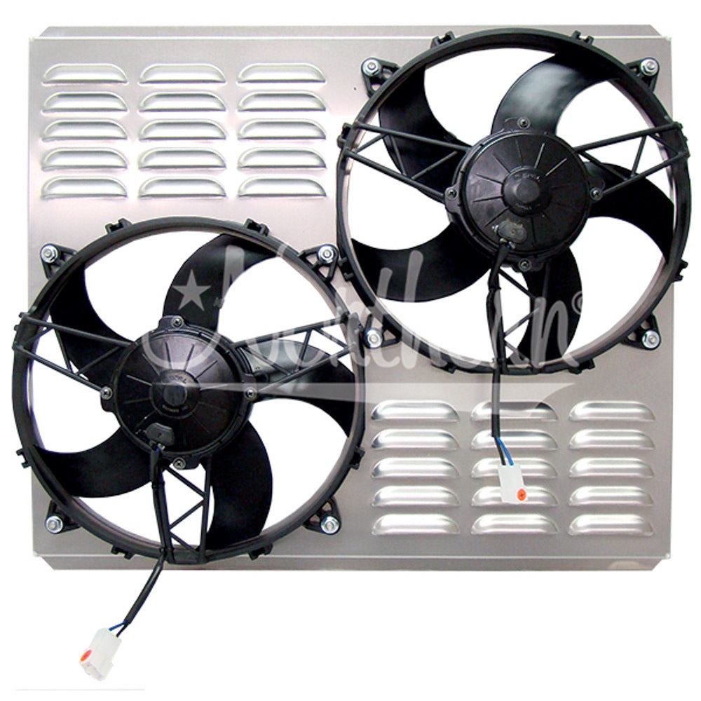 Northern Radiator Z40075 11-Inch Dual Electric Cooling Fans Kit with Shroud