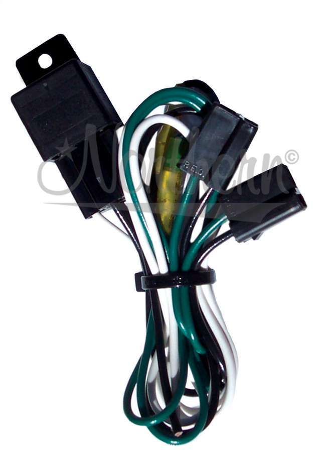 Northern Radiator Z40080 Hi-Performance Fan Relay, 40 Amp, 12V with Wiring and Fuse