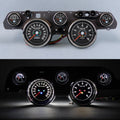 New Vintage USA NVG05305-53 153 Series Gauge Kit for Ford Mustang 1967-1968 with Analog Fuel, Oil, Water, Voltage, Tachometer, and Speedometer Gauges