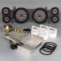 New Vintage USA NVG20670-01 Gauge Kit for Chevrolet Camaro 1970-1978 with CFR Red Dial Faces