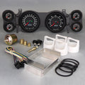 New Vintage USA NVG44670-01 Aviator Gauge Kit for Chevrolet Camaro 1970-1978 with Analog Fuel, Oil, Water Temp, Volt, Tach, and Speed Gauges