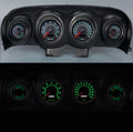 NEW VINTAGE USA 69790-05 Mustang 69-70 Gauge Kit 4-3/8 Inch 69 Series with Analog Fuel, Oil, Water, Volt, Tach, and Speed Gauges