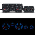 New Vintage USA NVG71026-01 Performance II Gauge Kit for GM F-Body 1970-1981 with Analog Fuel, Oil Pressure, Water Temperature, Voltmeter, Tachometer and Speedometer - Black Face