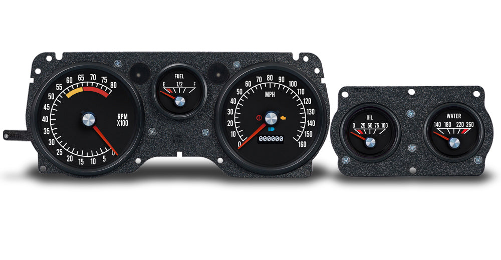 New Vintage USA NVG71081-01 Retro Series Gauge Kit for 1970-1981 GM Firebird Vehicles