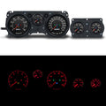 New Vintage USA NVG71226-01 Aviator Gauge Kit for GM F-Body 1970-1981 with Fuel, Oil, Water, Volt, Tach, and Speed Gauges