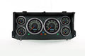 New Vintage USA 73649-01 69 Series Gauge Kit for Ford Trucks 1973-1979 with Analog Fuel Level, Oil Pressure, Water Temperature, Voltmeter, Tachometer, and Speedometer - Black Face
