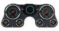 New Vintage USA 73731-01 GM Fullsize Truck Retro Gauge Kit with Fuel Level, Oil Pressure, Speedometer, Tachometer, Voltmeter, Water Temperature, 4-3/8 Inch and 2-1/16 Inch Diameter Black Face