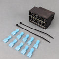 New Vintage USA NVG99501-03 OEM Wiring Harness Adapter for Gauge Panel, 12-Pin Block Connector with Zip Ties Included