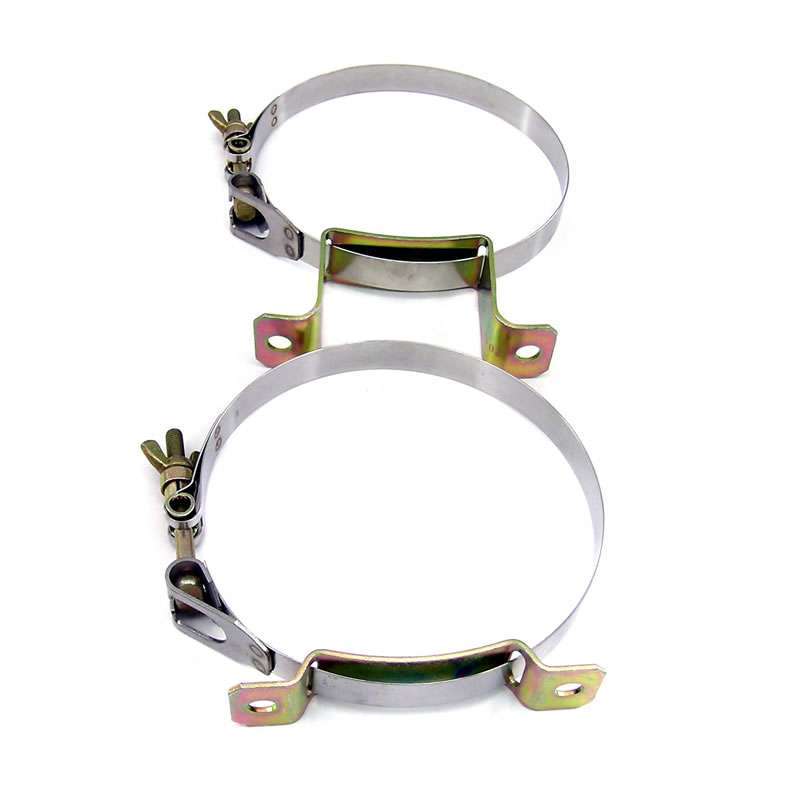 Nitrous Express NXS11106 Stainless Steel Lay Down Bottle Bracket for 10 and 15 lb Nitrous Bottles