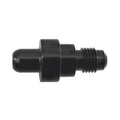 Nitrous Express 11701 D-4 Straight Aluminum Nitrous Bottle Nipple with 4 AN Male Fitting