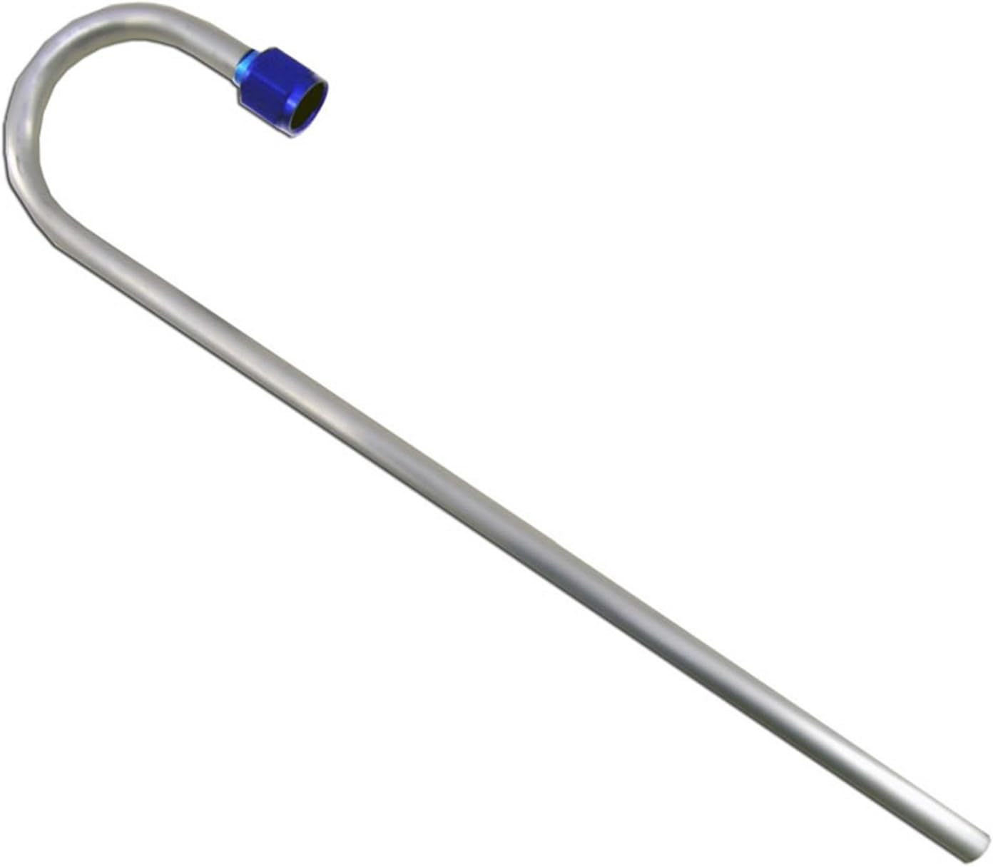 Nitrous Express NXS11708 Blow Down Tube Plumbing Kit with 8 AN Female Thread, Aluminum, Natural Finish