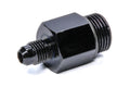 Nitrous Express NXS11725 6AN Bottle Nipple for Lightning 500 Valve in Aluminum Black Anodized