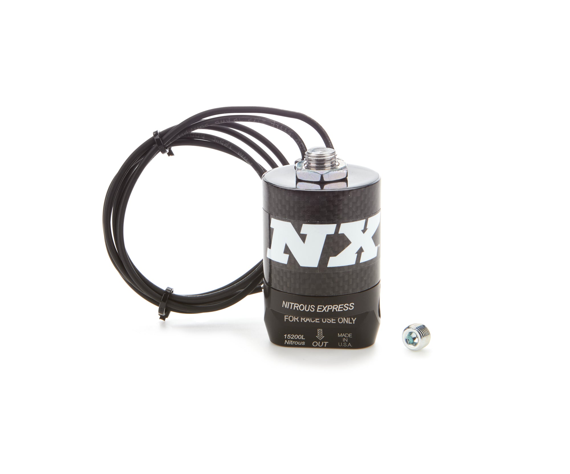 Nitrous Express NXS15200L Lightning Stage 6 Nitrous Oxide Solenoid with 0.093 Inch Orifice