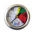 Nitrous Express NXS15508 Nitrous Pressure Gauge 0-1500 psi Mechanical Liquid Filled 2-1/16 Inch White Face