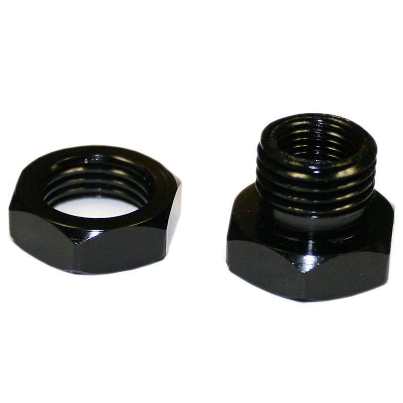 Nitrous Express EFI Nozzle Adapter Fitting 1/8 in NPT Aluminum Black Anodized