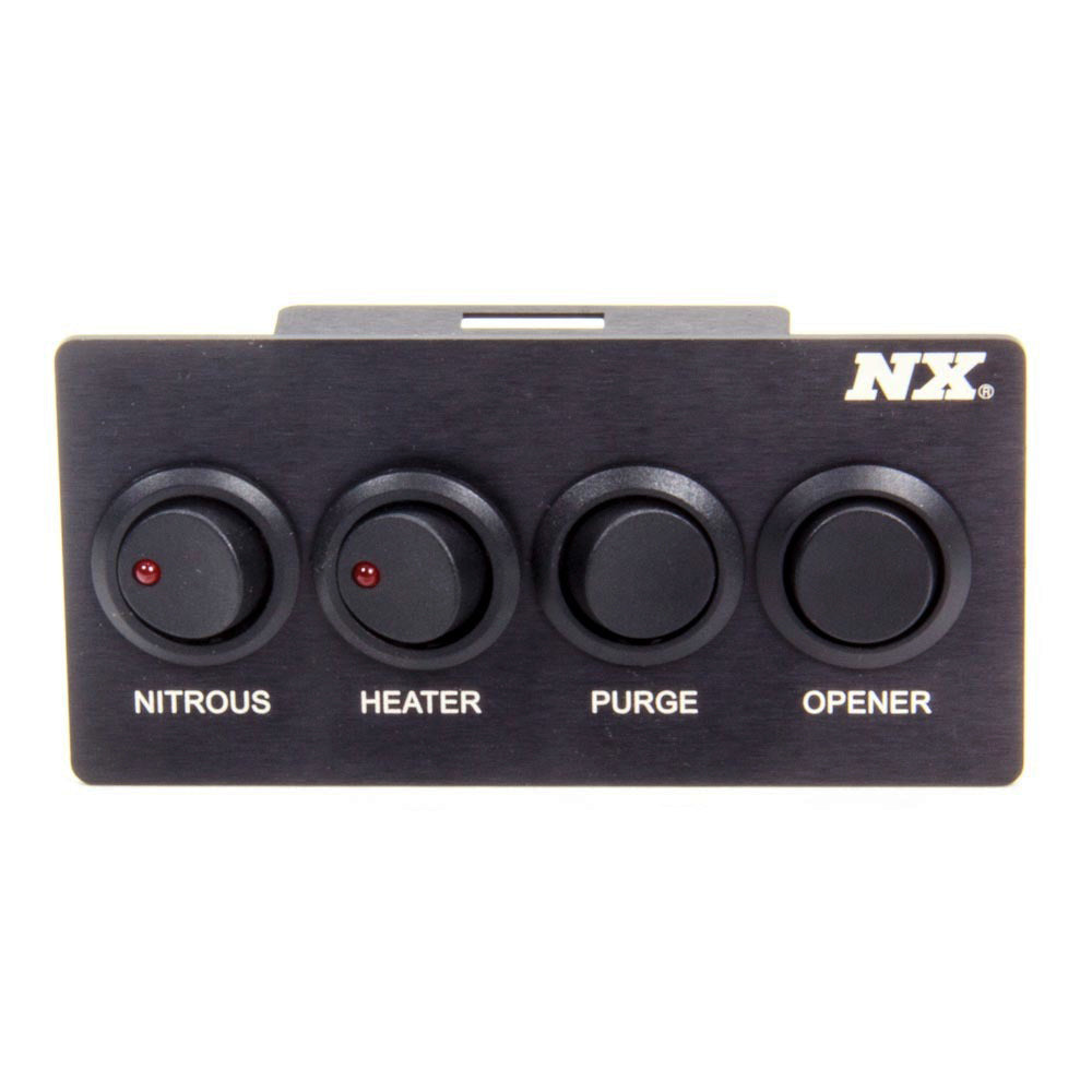 NITROUS EXPRESS Custom Switch Panel for Ford Mustang 1987-1993 with Dual Rocker and Momentary Switches