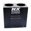 Nitrous Express 15935 NX Hot Water Bottle Bath Style Dual Bottle Heater, Automatic Thermostatic Control, Plastic Black Finish, Suitable for 10 lb, 12 lb, and 15 lb Nitrous Bottles