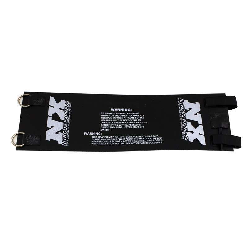 Nitrous Express NXS15942 Bottle Heater Element for 10 lb and 15 lb Nitrous Bottles, 12V, Black